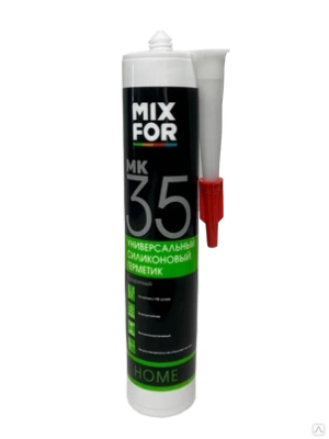 Герметик универсальный MIXFOR MK-35 260мл прозрачный  (Польша)
