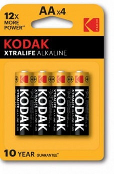 Элемент питания Kodak LR6-4BL XTRALIFE KAA-4 (Китай)