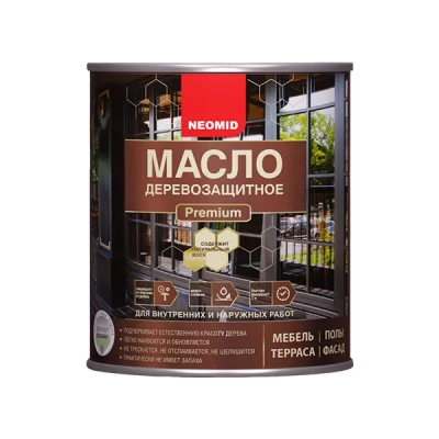 Масло деревозащитное Premium NEOMID 0,75л (Россия) в Борисове Масло деревозащитное Premium NEOMID 0,75л (Россия) в Борисове