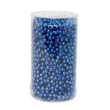 Бусы для елки d.6мм 15м (030446) (Китай)