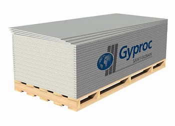 Гипсокартон потолочный Gyproc Lite GBS 2500х1200х9.5 (Россия)