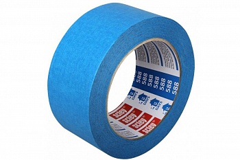 Лента малярная голубая, профессиональная 38мм*25м (Польша)