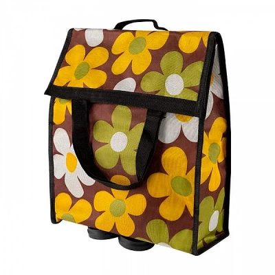 Сумка-тележка складная ATB-03 Ромашки 61*32*13см (Россия)