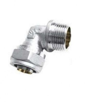 Колено с наружной резьбой 1/2"*16мм