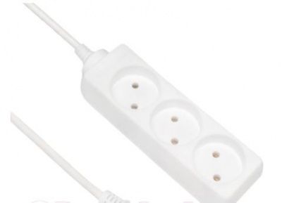 Удлинитель 3/5м 10А/2,2кВт ПВС 2*0,75 POWERMAN (Китай)