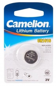 Батарейка Camelion CR1616-BP1 3V 10/1800 (Китай)