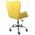 Кресло поворотное BELLA, велюр/желтый FB-1701(Китай)