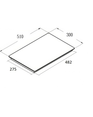 Электрическая варочная поверхность индукционная I3S20B Black (Китай)