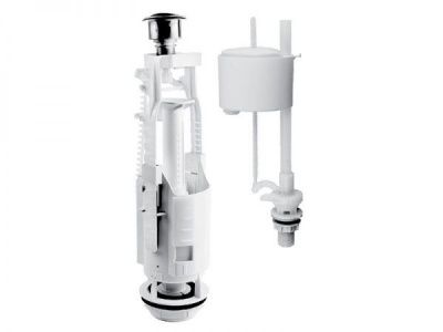 Арматура BERGES Eko 01 шток металл, нижний клапан, штуцер пластик 1/2 (Россия)