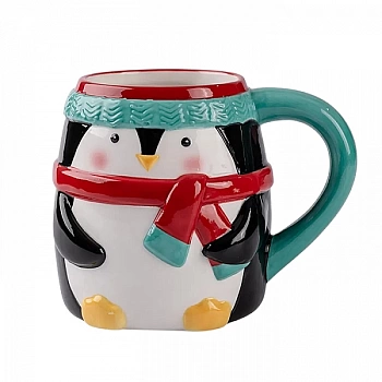 Кружка Калядны час Penguin 400мл H25021407 (Китай)