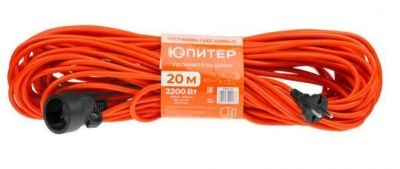 Удлинитель-шнур 1 роз ПВС 2х1 Юпитер Купить | Практик