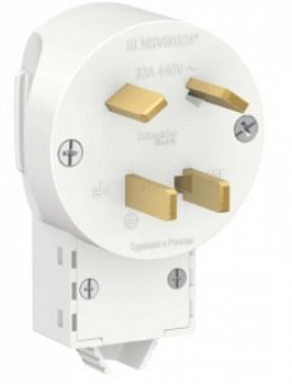 Вилка Blanca BLNSV003241 3P+N белый (Россия)