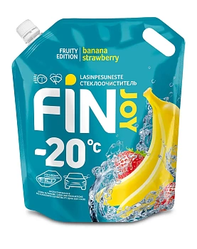Автоочиститель стекол FIN JOY FRUITY banana до -20С 3,5л (Россия)