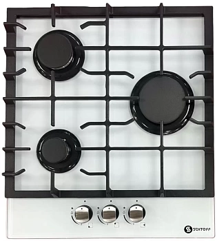 Газовая варочная поверхность Schtoff H4501C15IS White (Турция)