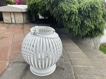 Фонарик средний Джульетта 20х22см, металл FN003-WY (Беларусь)