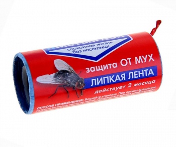 Липкая лента от мух с аттрактантом (Россия)