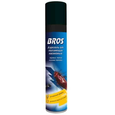 Спрей от бегающих и ползающих насекомых Bros 400 мл (Польша)