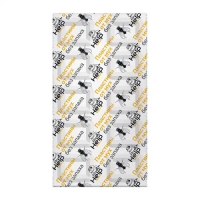 Пластины от МУХ без запаха 10 шт. инсектицидные  (Россия)