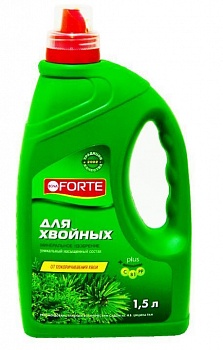 Жидкое комплексное удобрение для открытого грунта для хвойных растений 1,5л (Россия)