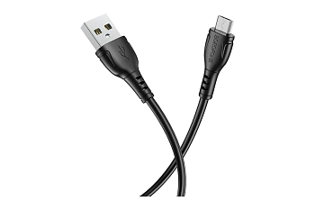 Кабель BX51 для Micro usb черный 1м BOROFONE (Китай)