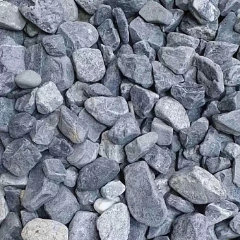 Щебень декоративный 20-40 мм Мрамор галтованный 20 кг (Беларусь)