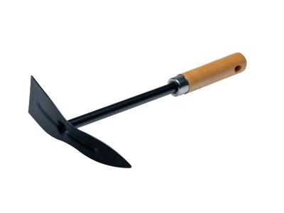 Мотыга металлическая с деревянной ручкой 30*18 см HE236129 (Китай)