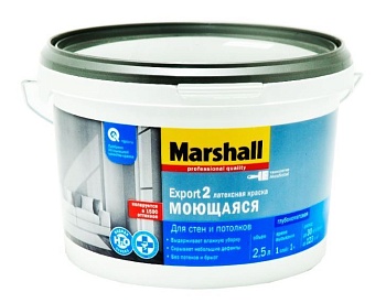 Краска MARSHALL Export латексная (Россия) в Борисове