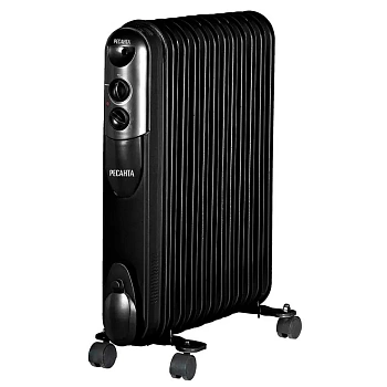 Масляный радиатор ОМПТ-12НЧ 2500Вт Ресанта (Россия) Масляный радиатор ОМПТ-12НЧ 2500Вт Ресанта (Россия)