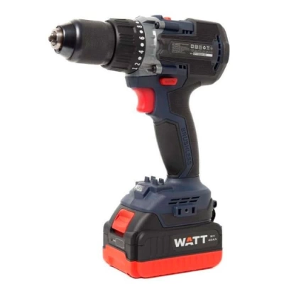 Шуруповерт WATT WAS-18 Li-2BL (1x4.0 Ah) (Китай)