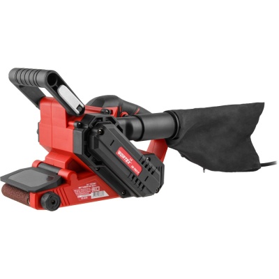 Ленточная шлифмашина WORTEX LX SB 7507E в коробке 750Вт лента 76х457мм откидной носик (Китай)