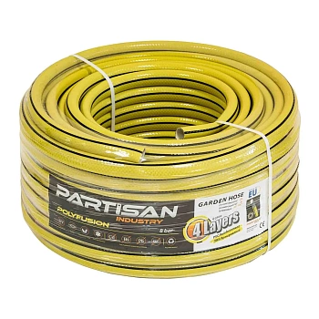 Шланг садовый POLYFUSION 5/8", 30м, 4 слоя PARTISAN (Польша)