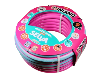 Шланг поливочный ТЭП 3/4", 25 м, 3-слойный Finland (Россия)