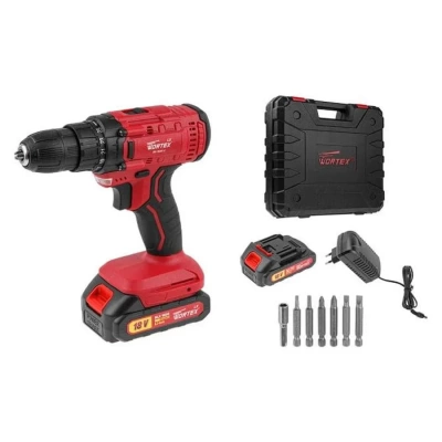Дрель аккумуляторная шуруповерт WORTEX LX BD 1820 Li (Китай)