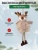 Украшение подвесное Калядны час Wooly Deer 20х7см O5312-112 (Китай)
