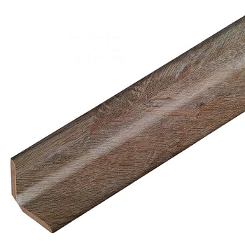 Угол универсальный МДФ Абсолют Дуб Лофт темный 2620х25x25 (Россия)