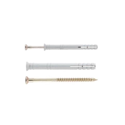 Дюбель-гвоздь 6х40мм полипропилен потай 10шт в зип-локе STARFIX (Россия)