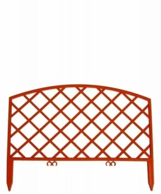 Забор декоративный Romanika 50310 7шт терракот (Беларусь)