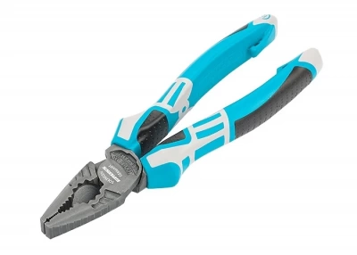 Плоскогубцы комбинированные 180мм 3-х компонентные рукоятки GROSS (Китай)