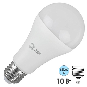 ЭРА LED A60-10W-865-E27 R Лампа светодиодная груша (Китай)