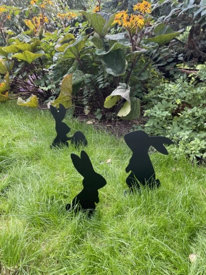 Фигуры садовые "Зайки на лужайке" FS002-BY (Беларусь)