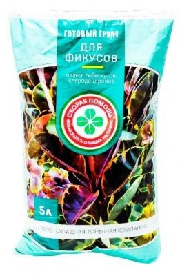 Грунт для фикусов Скорая помощь 5л Купить | Практик