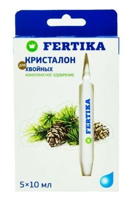 Удобрение Фертика Кристалон для хвойных жидкий 5*10мл Купить | Практик