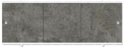 Экран-купе 1.69*0.56 Бетон (Россия)