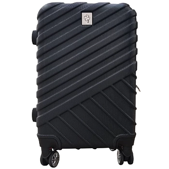 Чемодан дорожный ABS01 ЦУМ черный (Китай)
