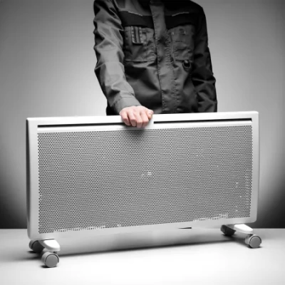 Конвектор Denzel гибридный электрический HybridX-2000 Вт, ИК нагреватель, цифровой термостат (Китай)