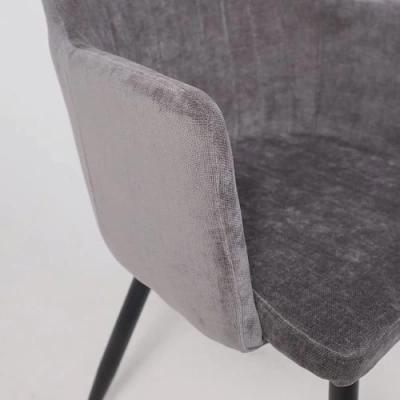 Кресло BRIT темно-серый велюр TYN997-26/черный (Россия) Кресло BRIT темно-серый велюр TYN997-26/черный (Россия)