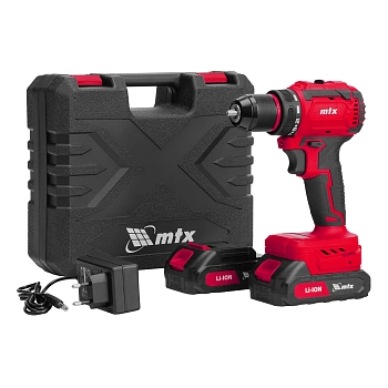 Дрель-шуруповерт аккумуляторная бесщет. CDS-BL-20, Li-Ion, 20 В MTX (Китай)