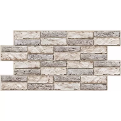 Панель ПВХ АртДекАрт Камень Экспанси 955*476мм светлый